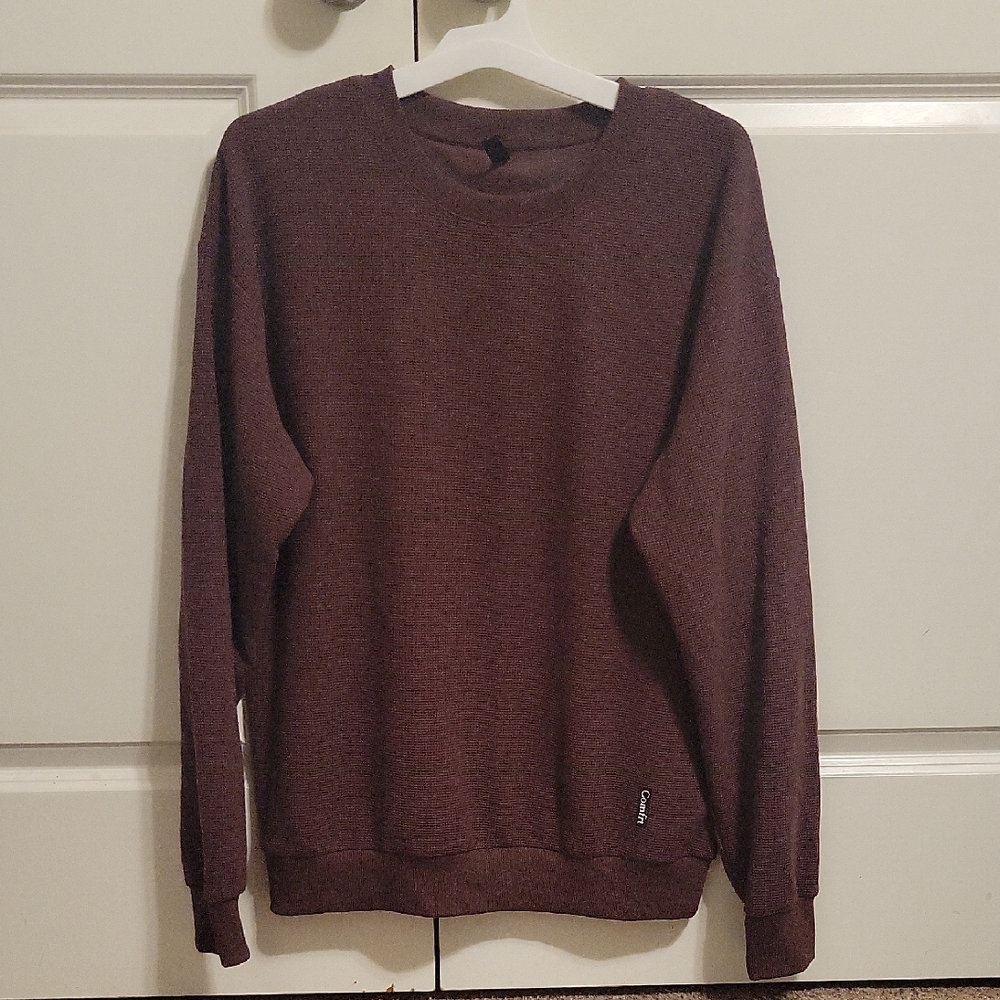 Waffle Lounge Long Sleeve Cocoa MEDIUM
